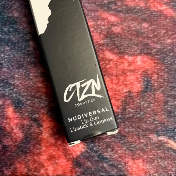 💜 CTZN Cosmetics Nudiversal Lip Duo - Lipstick & Lip Gloss in Bali NWT - Picture 9 of 13